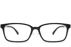 BS1013-0004_Black_Rectangular_TR90_Glasses_front