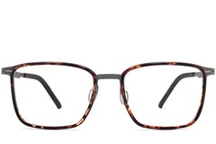 BS1013-0015_Tortoiseshell_Rectangular_Titanium_Glasses_front