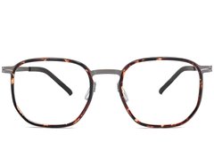 BS1013-0019_Tortoiseshell_Geometric_Titanium_Glasses_front