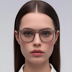 BS1013-0024_Grey_Aviator_Titanium_Glasses_model