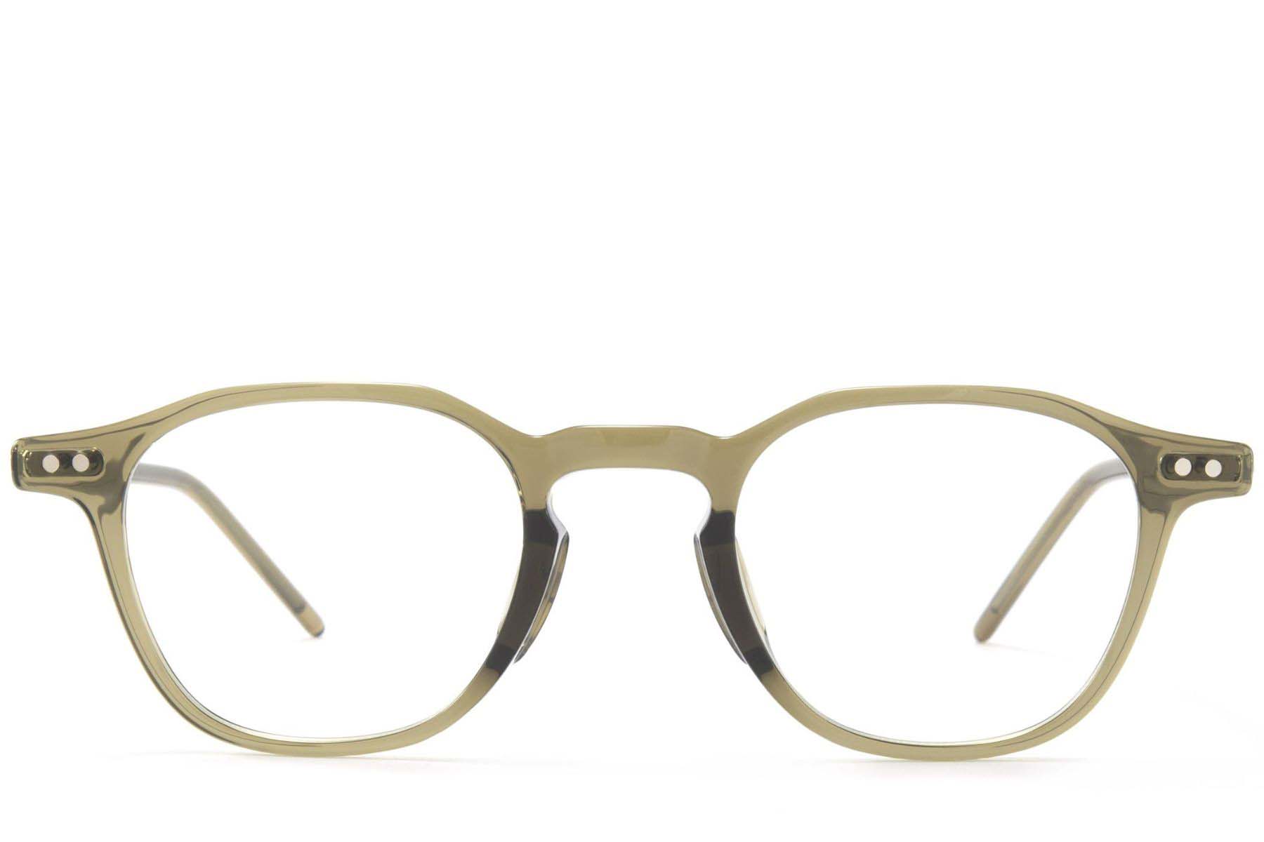 BS1025-0005_Green_Rectangular_TR90_Glasses_front