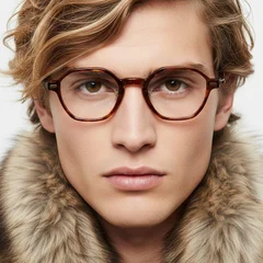 BS1025-0024_Tortoiseshell_Geometric_TR90_Glasses_model