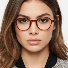 BS1025-0024_Tortoiseshell_Geometric_TR90_Glasses_model