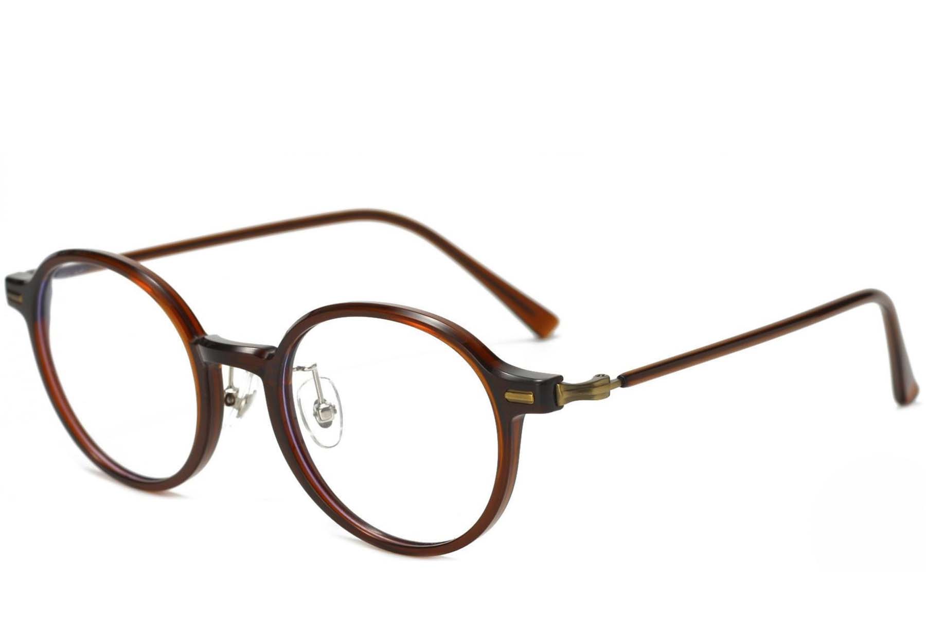 BS1025-0028_Brown_Round_TR90_Glasses_corner