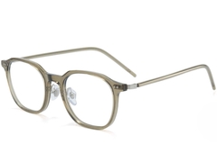 Gafas rectangulares TR90 verdes #BS1025-0049
