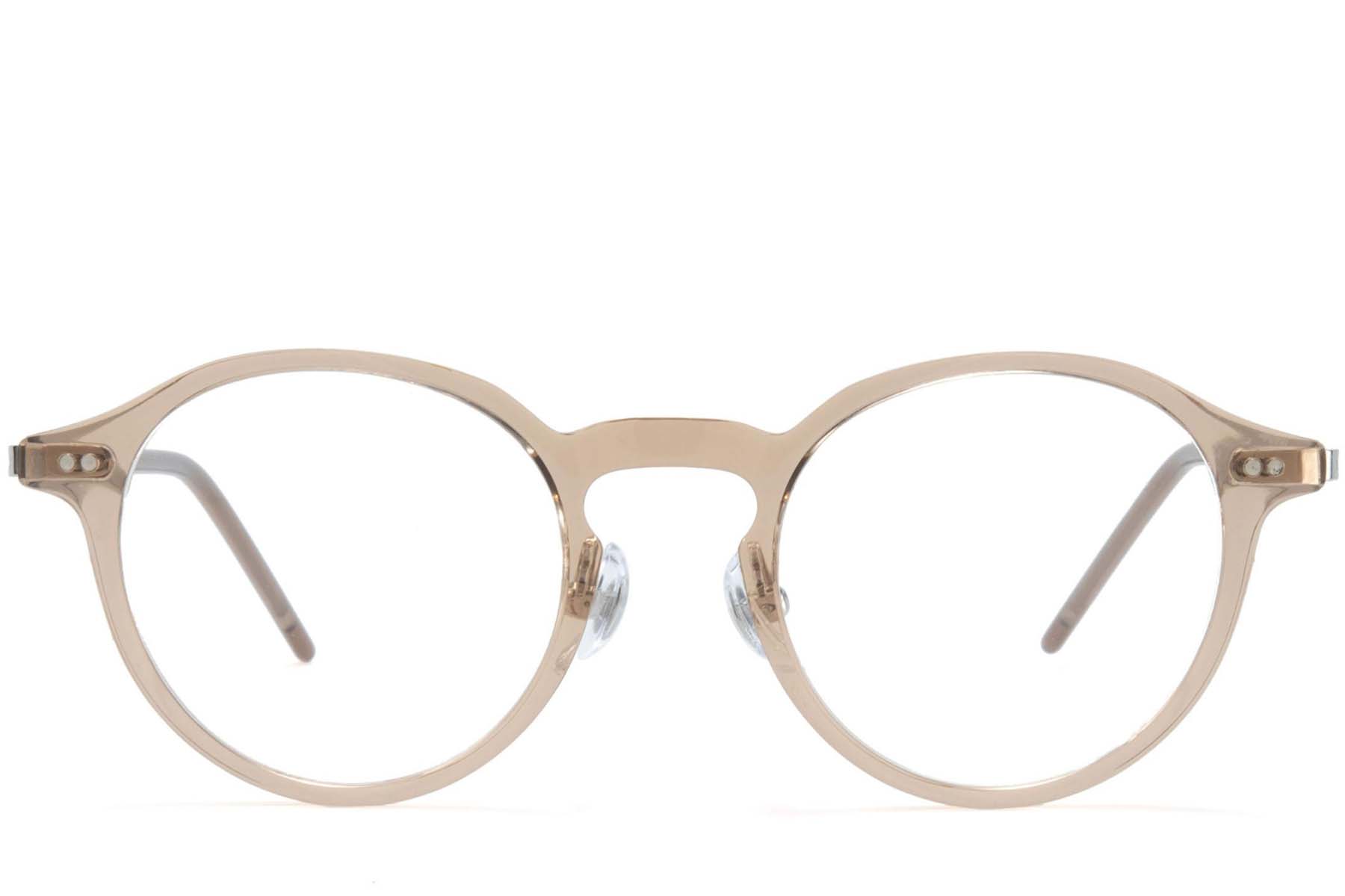BS1025-0059_Brown_Round_TR90_Glasses_front