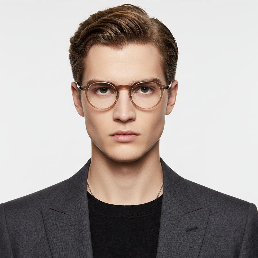 BS1025-0059_Brown_Round_TR90_Glasses_model