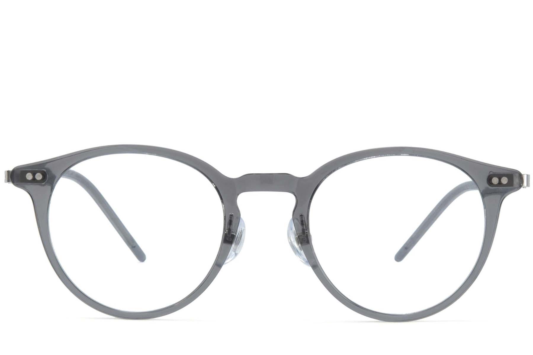 BS1025-0066_Grey_Oval_TR90_Glasses_front