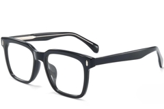 Lunettes rectangulaires noires TR90 #BS1025-0096