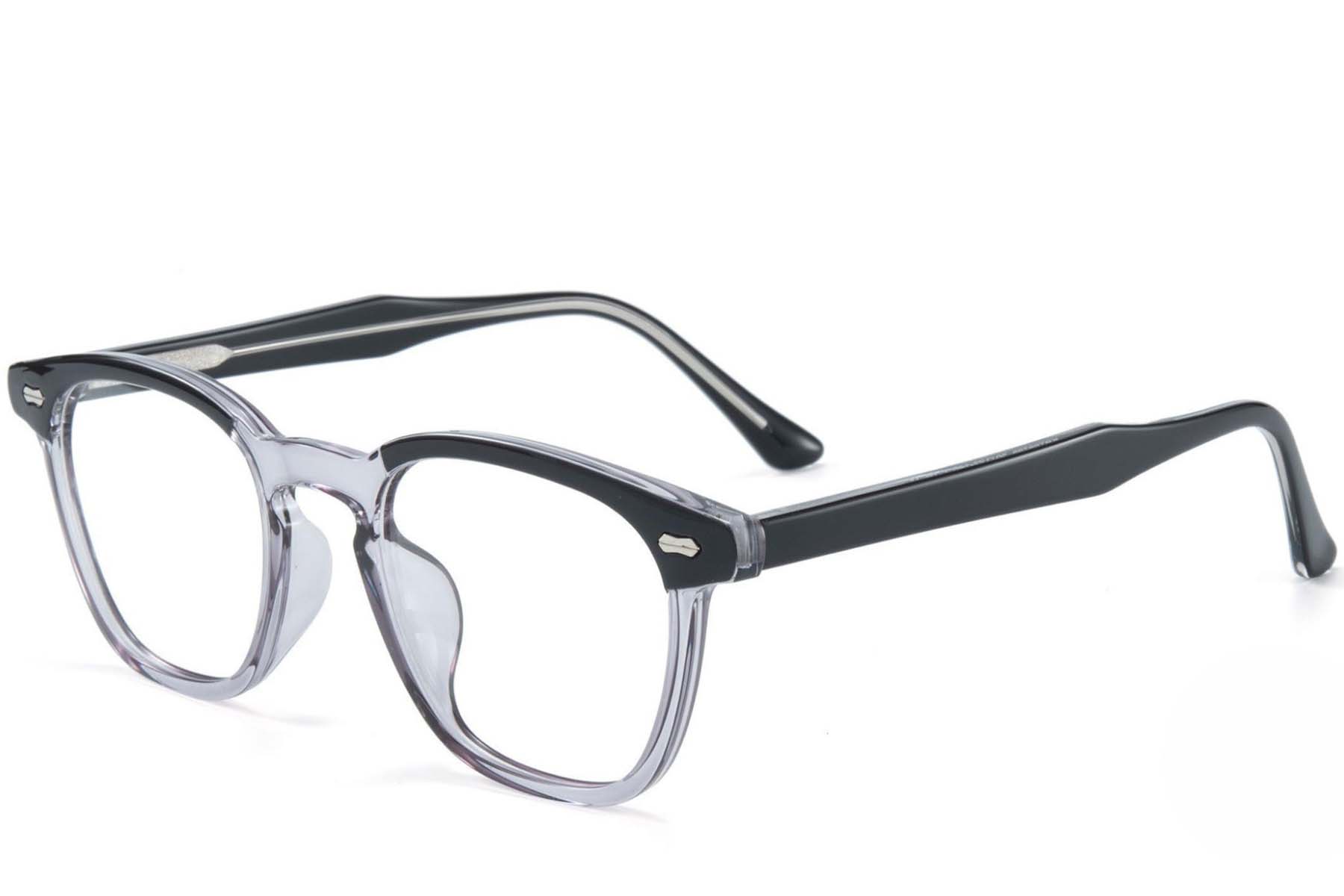 BS1025-0100_Grey_Rectangular_TR90_Glasses_corner