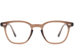 BS1025-0102_Brown_Rectangular_TR90_Glasses_front