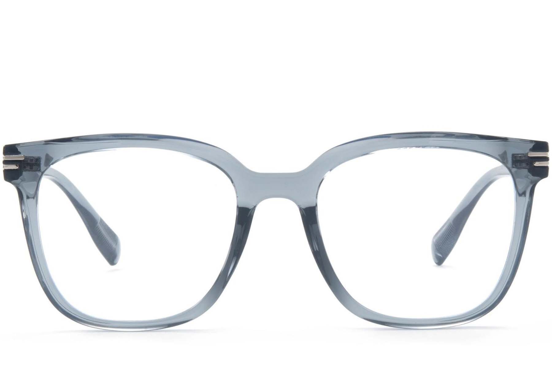 BS1025-0112_Grey_Rectangular_TR90_Glasses_front