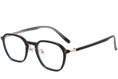Rectangular Black TR90 Glasses #BS1025-0116