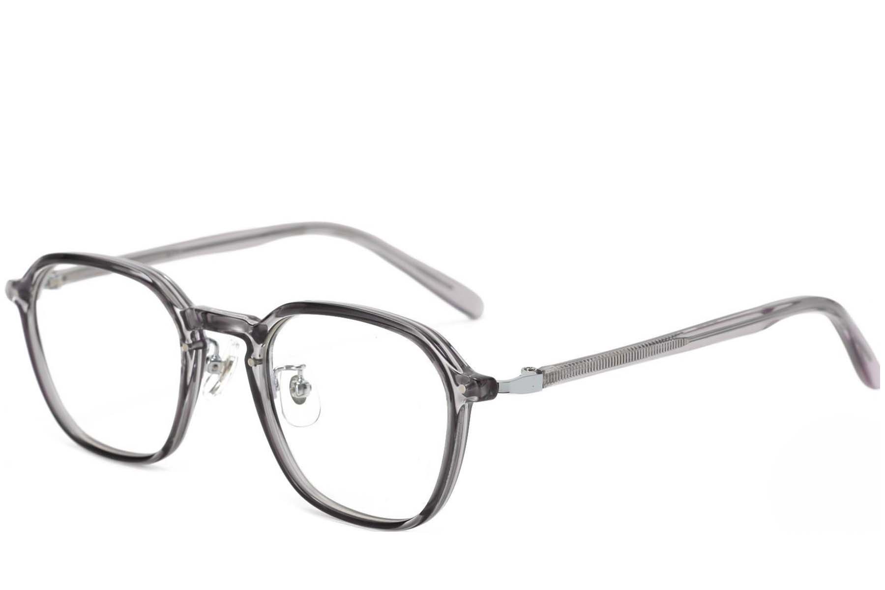BS1025-0118_Grey_Rectangular_TR90_Glasses_corner
