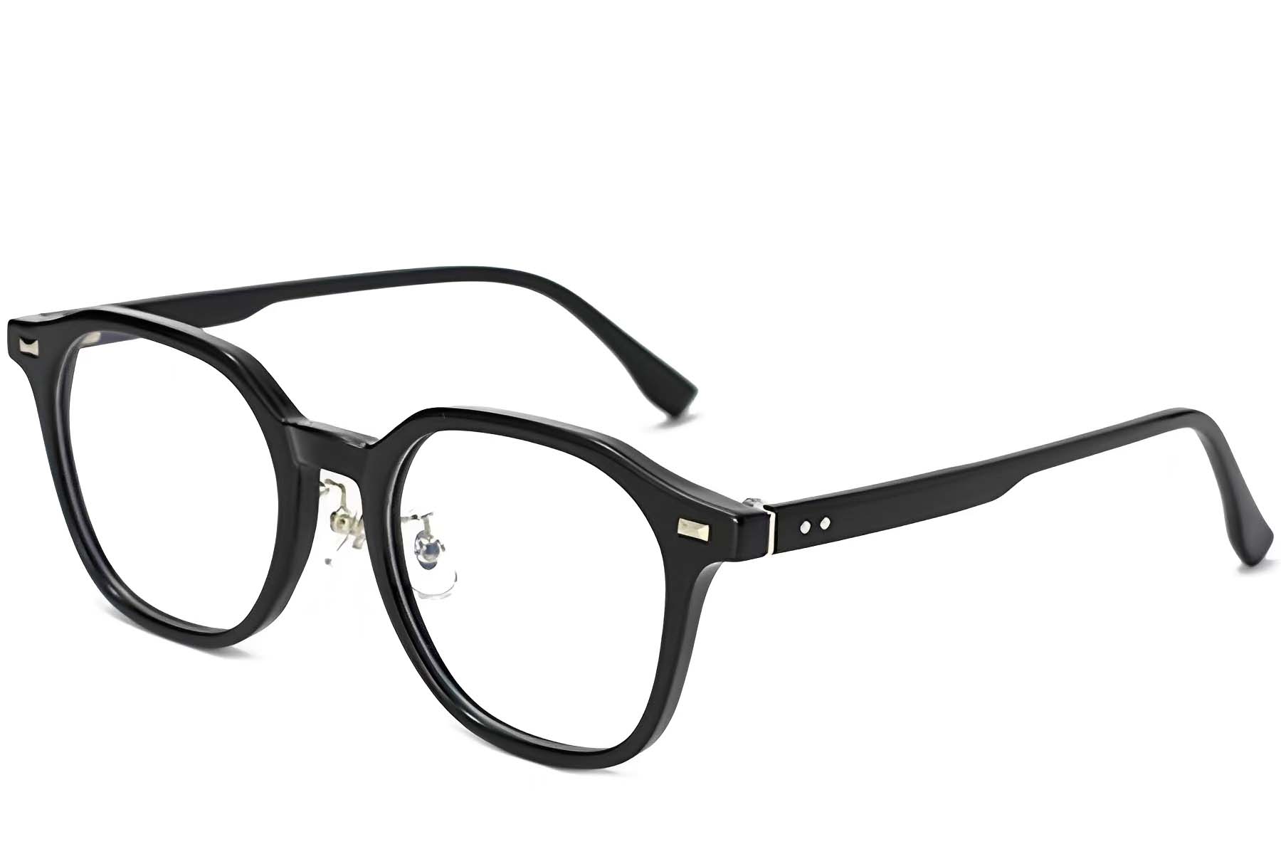 BS1025-0127_Black_Rectangular_TR90_Glasses_corner