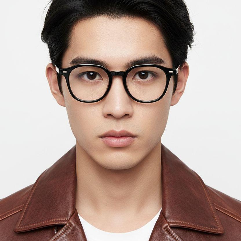 bs1025-0127_black_rectangular_tr90_glasses_model