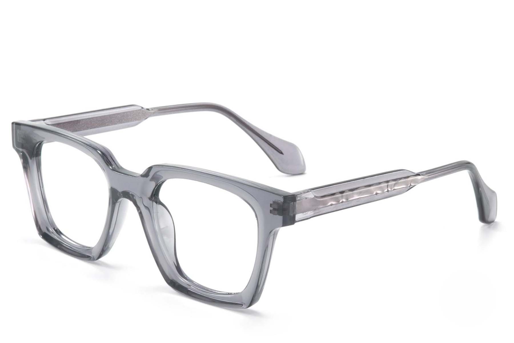 Rectangular Grey TR90 Glasses #BS1025-0145