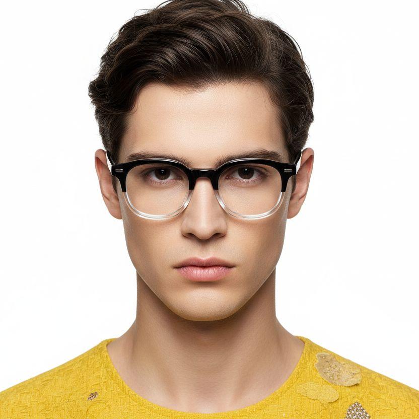 bs1025-0158_black_rectangular_tr90_glasses_model