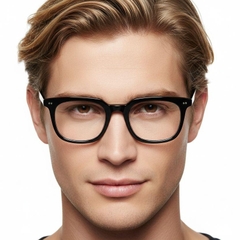 Rectangular Black TR90 Glasses #BS1025-0160