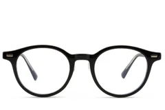 BS1025-0167_Black_Oval_TR90_Glasses_front
