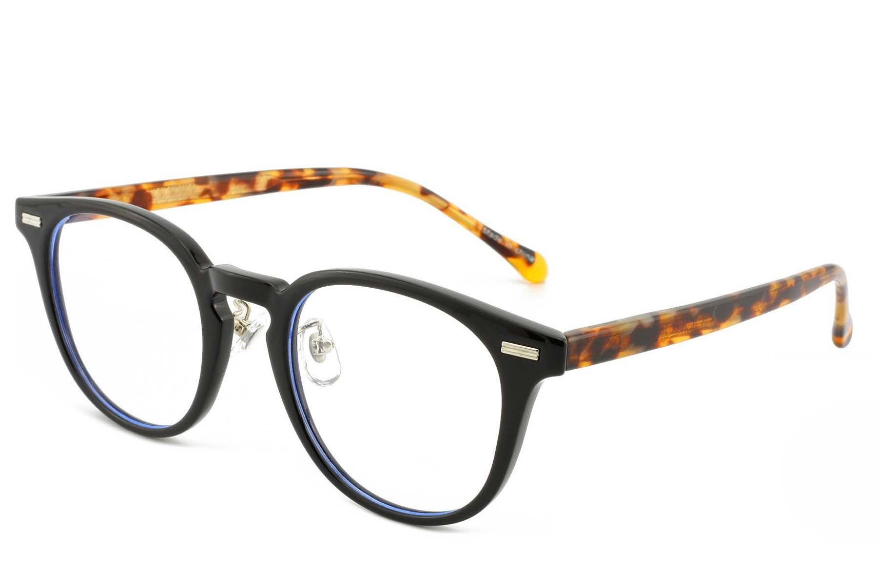 Oval Tortoiseshell TR90 Glasses #BS1025-0174