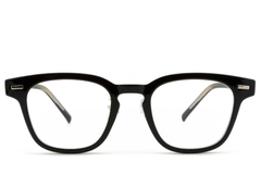 BS1025-0180_Black_Rectangular_TR90_Glasses_front