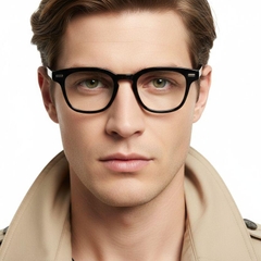 BS1025-0180_Black_Rectangular_TR90_Glasses_model