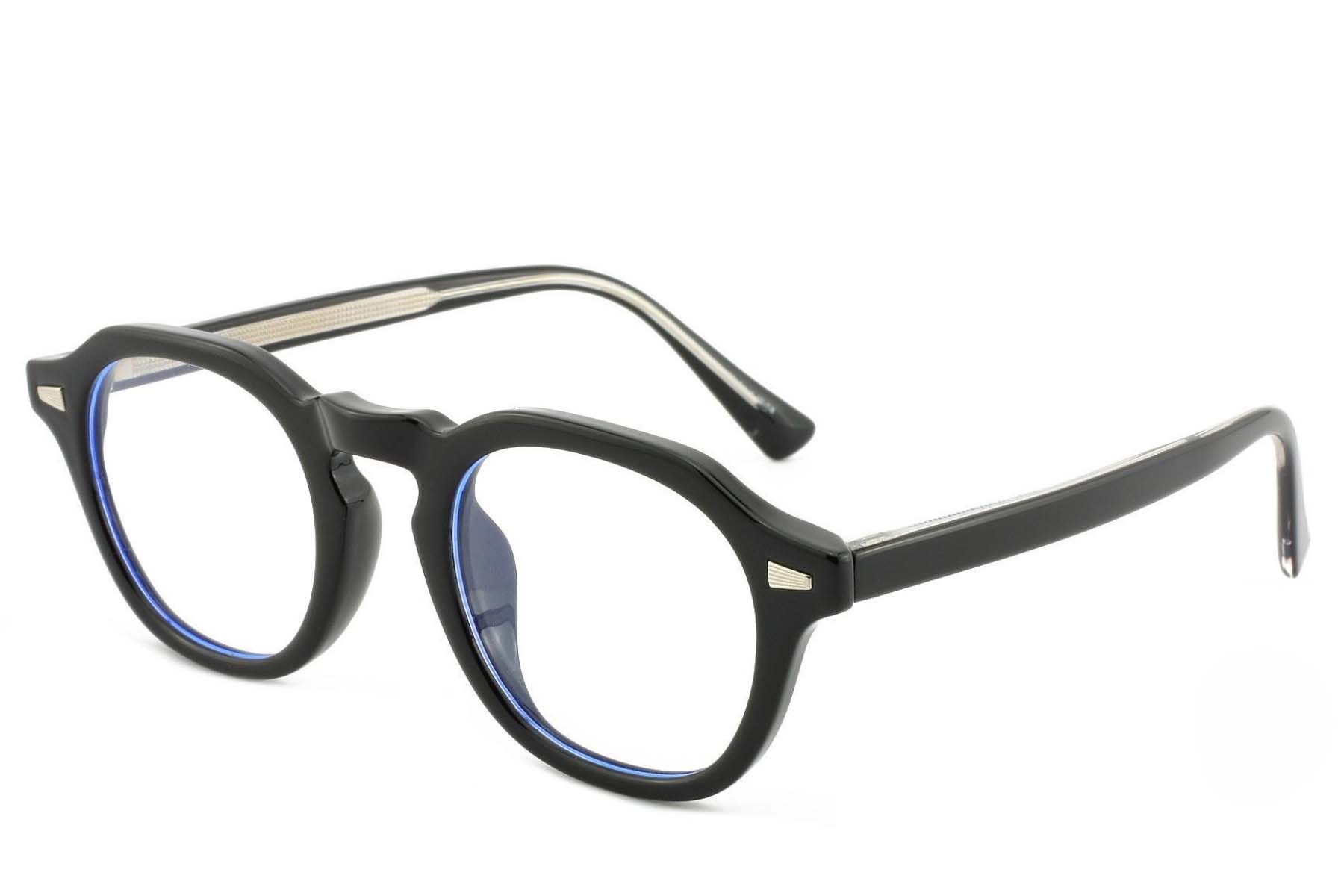 BS1025-0185_Black_Rectangular_TR90_Glasses_corner