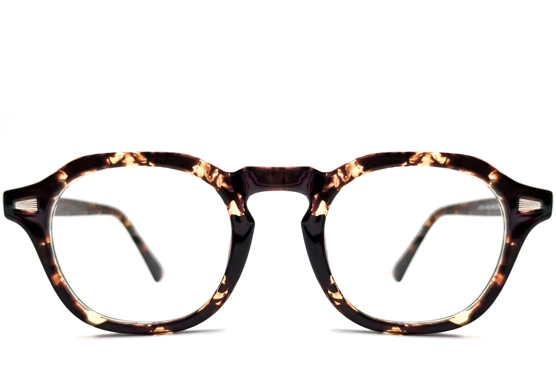 BS1025-0187_Tortoiseshell_Rectangular_TR90_Glasses_front