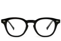 BS1025-0191_Black_Rectangular_TR90_Glasses_front