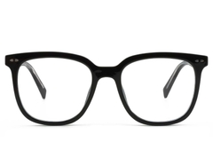 BS1025-0209_Black_Rectangular_TR90_Glasses_front
