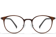 BS1025-0215_Brown_Oval_Ultem_Glasses_front