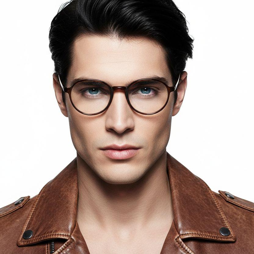 bs1025-0221_brown_round_ultem_glasses_model