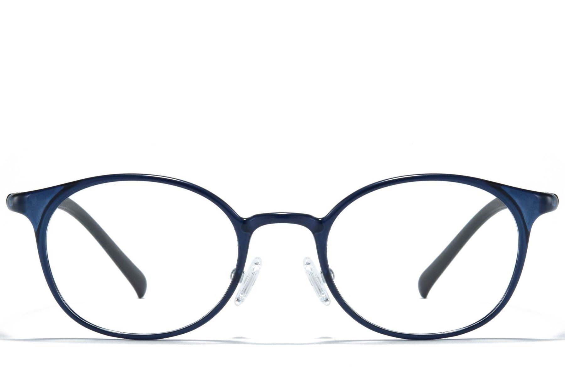 BS1025-0229_Blue_Oval_Ultem_Glasses_front