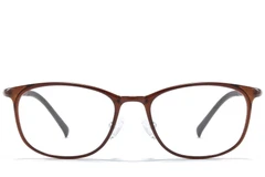 BS1025-0235_Brown_Rectangular_Ultem_Glasses_front