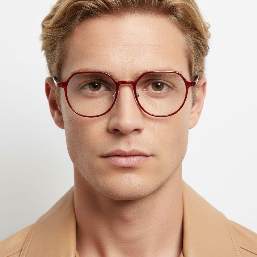 BS1025-0244_Red_Geometric_Ultem_Glasses_mdoel