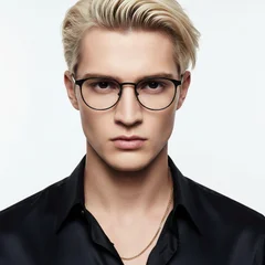 bs1025-0263_black_oval_metal_glasses_model