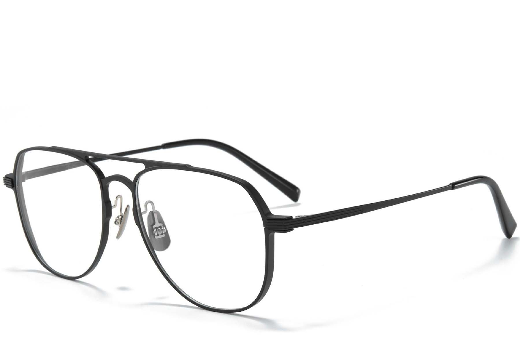 BS1025-0266_Black_Aviator_Metal_Glasses_corner
