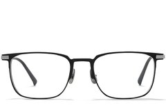 BS1025-0274_Silver_Rectangular_Metal_Glasses_front