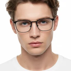 bs1025-0275_black_rectangular_metal_glasses_model