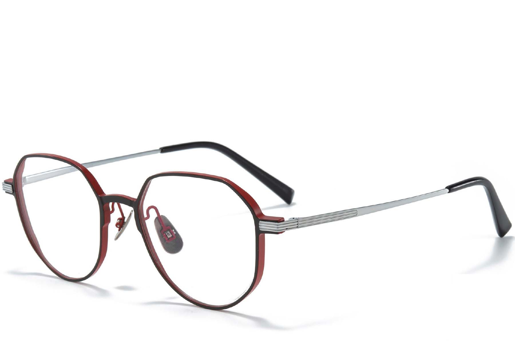 BS1025-0281_Red_Geometric_Metal_Glasses_corner