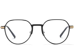 BS1025-0290_Golden_Geometric_Metal_Glasses_front