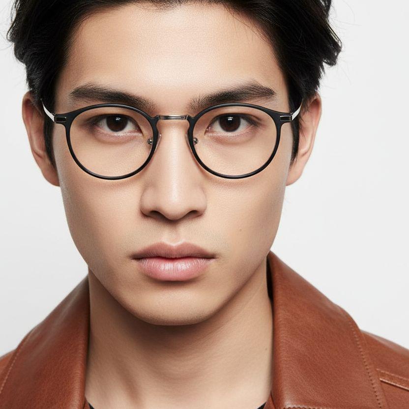 bs1025-0301_silver_oval_metal_glasses_model