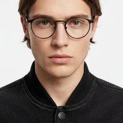 BS1025-0302_Red_Oval_Metal_Glasses_model