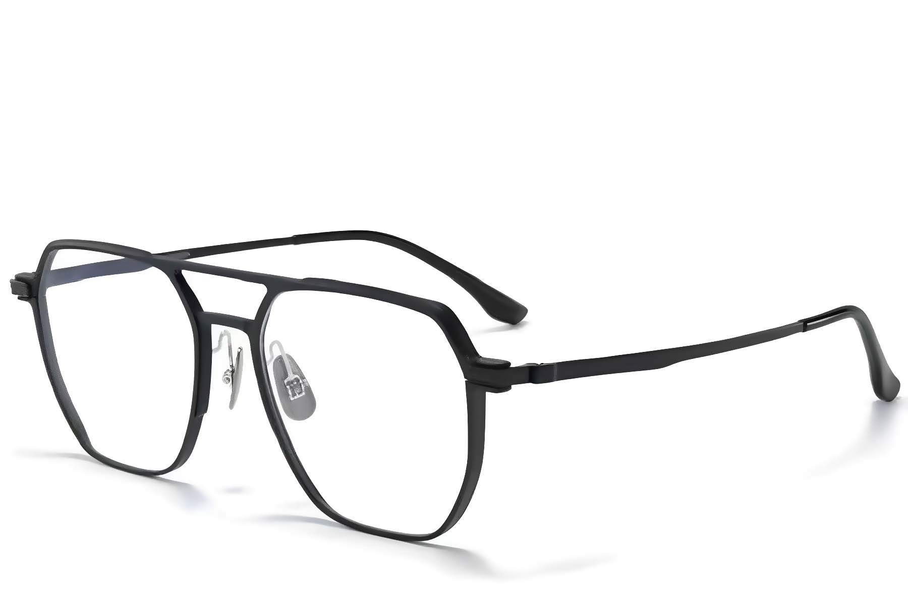 BS1025-0305_Black_Aviator_Metal_Glasses_corner
