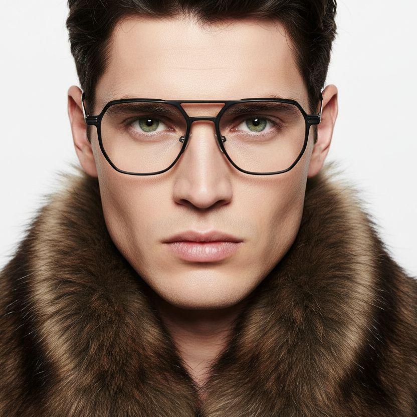 bs1025-0306_silver_aviator_metal_glasses_model