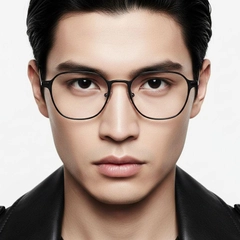 bs1025-0308_silver_rectangular_metal_glasses_model