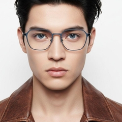 bs1025-0313_blue_geometric_metal_glasses_model