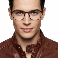 bs1025-0325_black_rectangular_metal_glasses_model