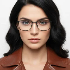 bs1025-0325_black_rectangular_metal_glasses_model